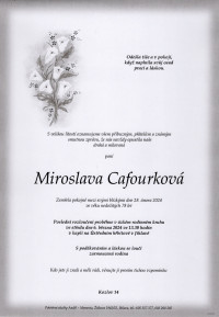 Miroslava Cafourková