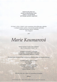 Marie Koumarová