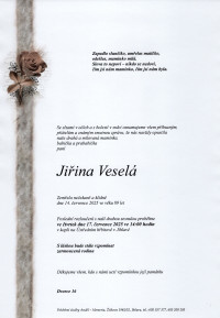 Jiřina Veselá