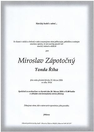 Miroslav Zápotočný