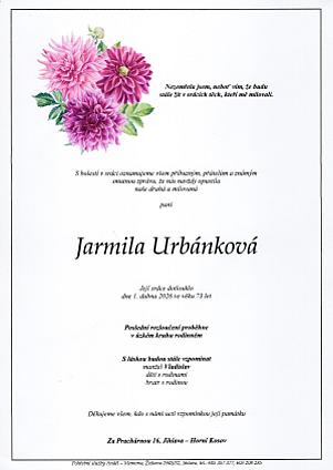 Jarmila Urbánková