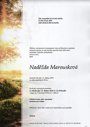 Naděžda Marousková