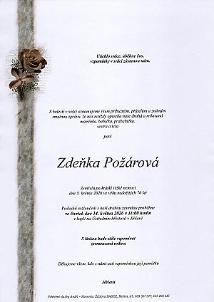 Zdeňka Požárová