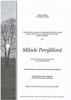 Miluše Povýšilová