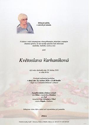 Květoslava Varhaníková