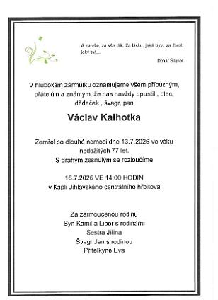 Václav Kalhotka