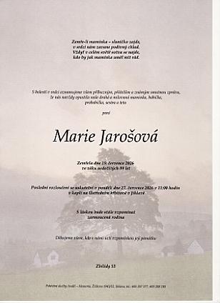 Marie Jarošová