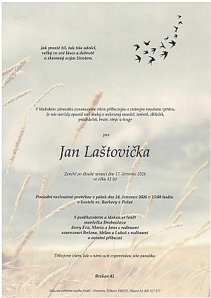 Jan  Laštovička