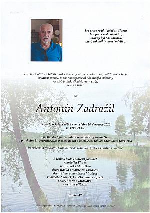 Antonín Zadražil