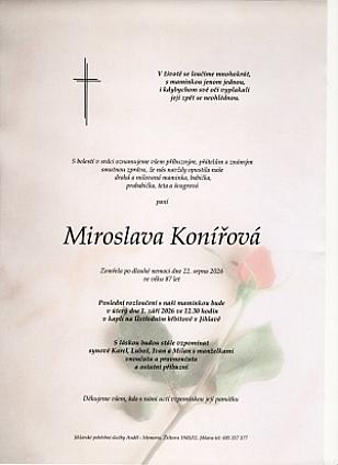 Miroslava  Konířová