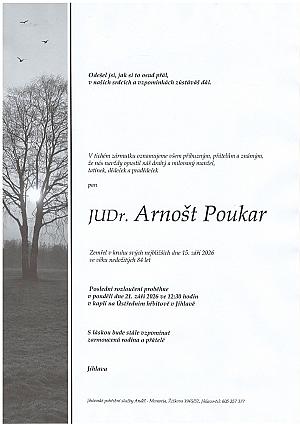 JUDr. Arnošt Poukar