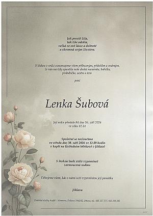Lenka Šubová