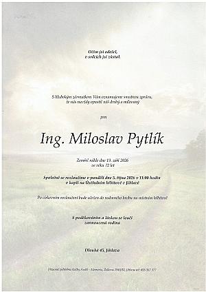 Ing. Miloslav Pytlík