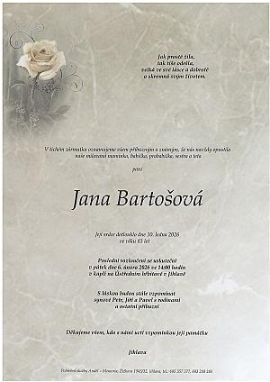 Jana Bartošová
